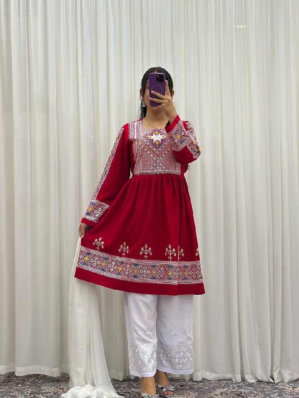 Afghani Dresses for Women — handmade Afghan dress